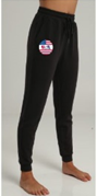 USA Clay Target Black Joggers