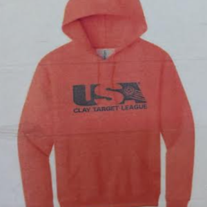 USA Clay Target League Hoodie-Coral